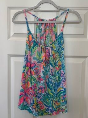 Lilly Pulitzer women's lacy tank in multi surf Gypsies